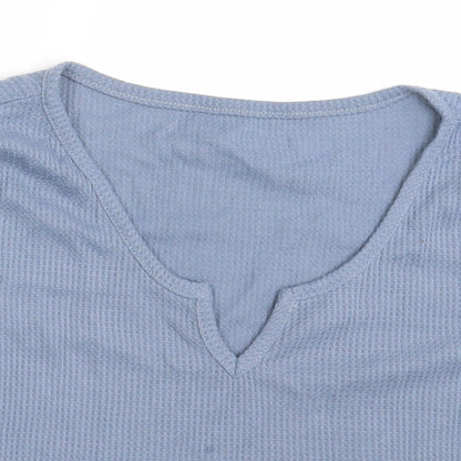 Preworn Womens Blue   Basic T-Shirt One Size