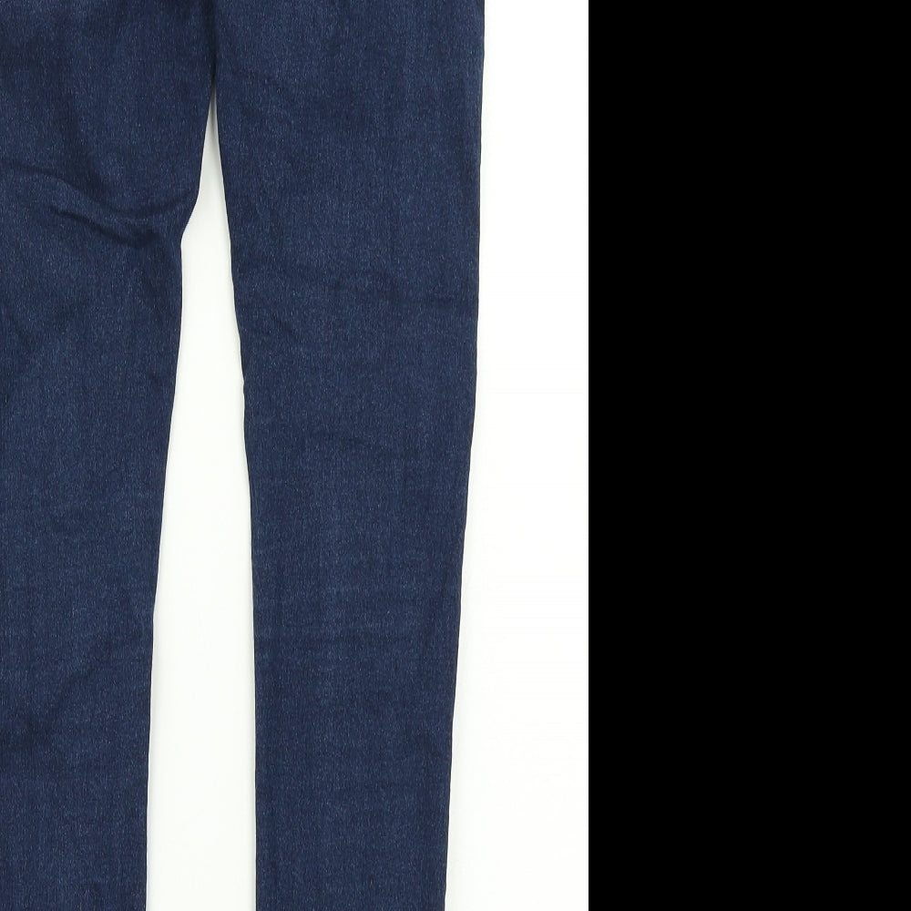 Denim Co Womens Blue  Denim Jegging Jeans Size 8 L26 in