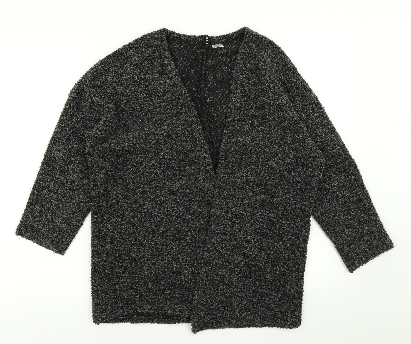 Divided Womens Grey  Knit Cardigan Jumper Size M