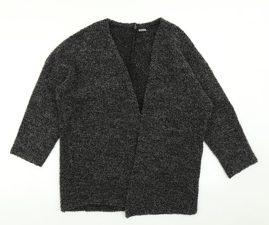 Divided Womens Grey  Knit Cardigan Jumper Size M