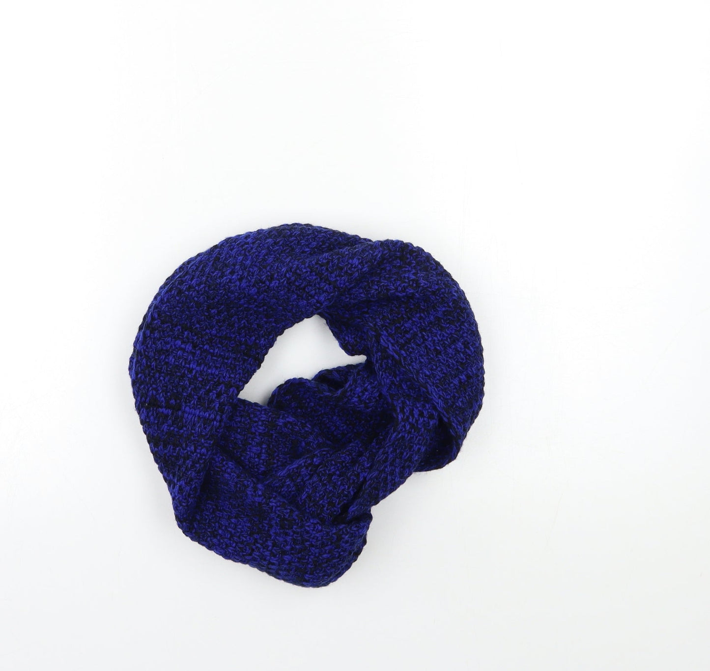 Preworn Womens Blue Batik   Scarf