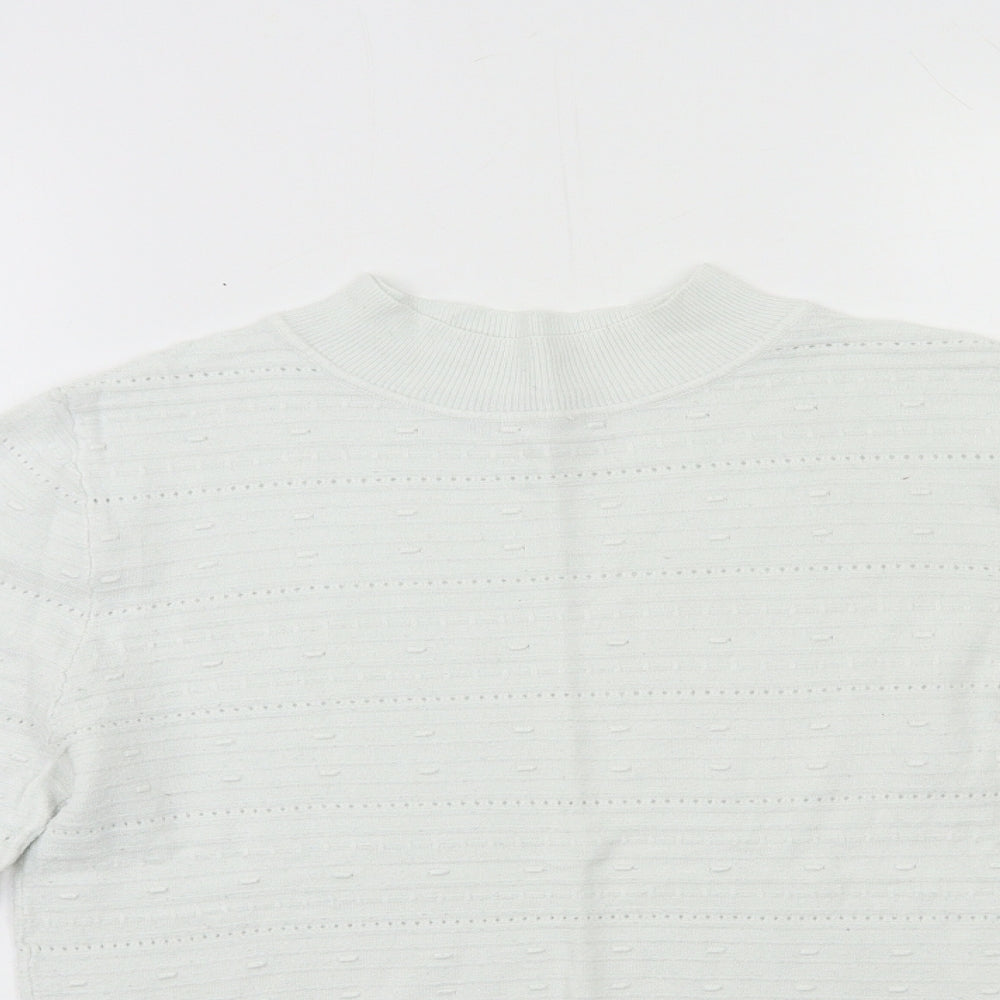 NXT Womens White  Knit Pullover Jumper Size 12