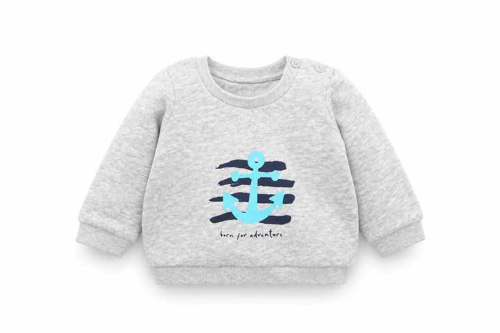 Matalan Boys Grey   Pullover Jumper Size 0-3 Months