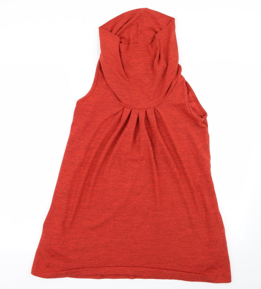 mandi Womens Orange   Fit & Flare  Size 10