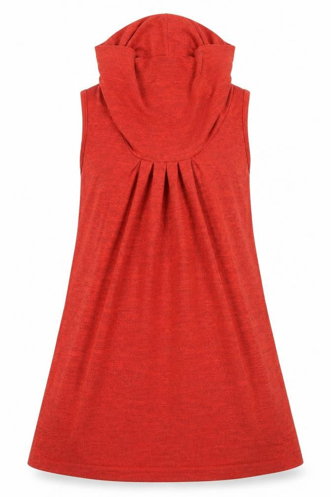 mandi Womens Orange   Fit & Flare  Size 10