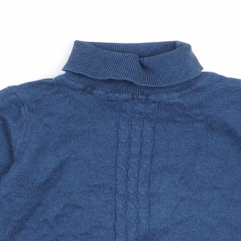 babyk Girls Blue   Basic T-Shirt Size 9-12 Months