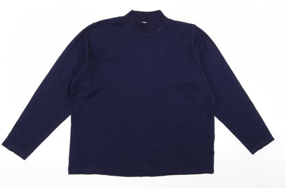 holmewood Womens Blue   Basic T-Shirt Size 18