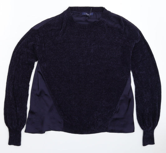 NEXT Womens Blue  Knit Pullover Jumper Size 8
