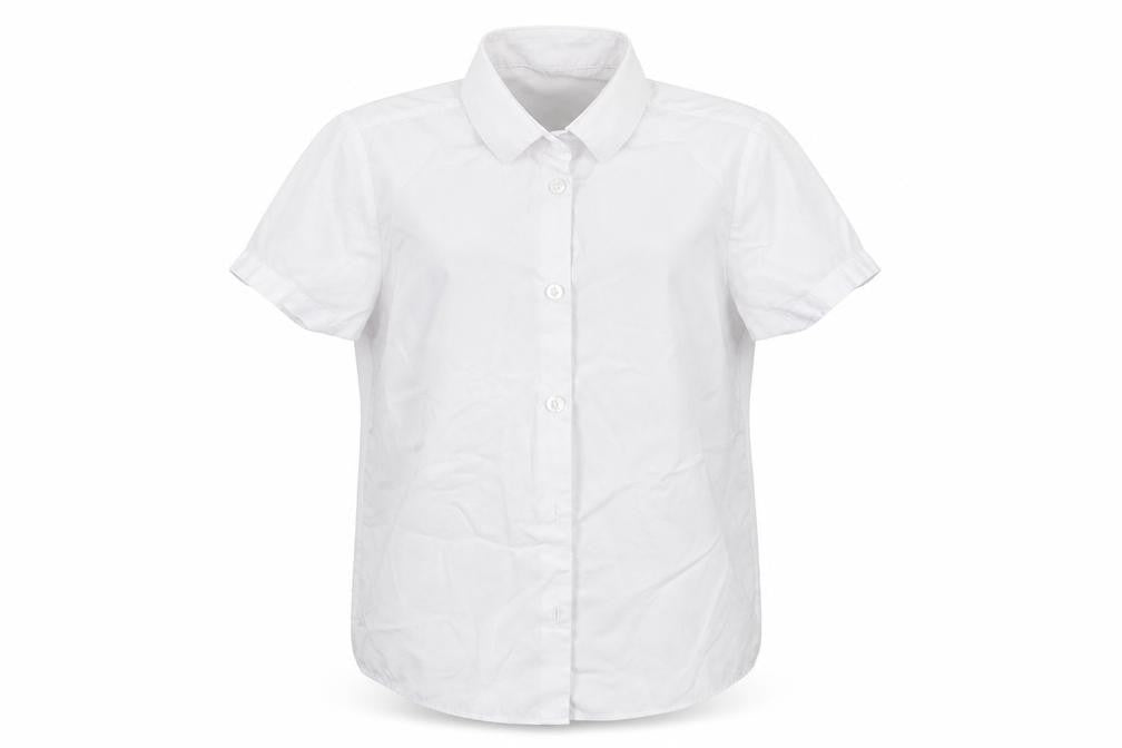 George Boys White   Basic Button-Up Size 7-8 Years