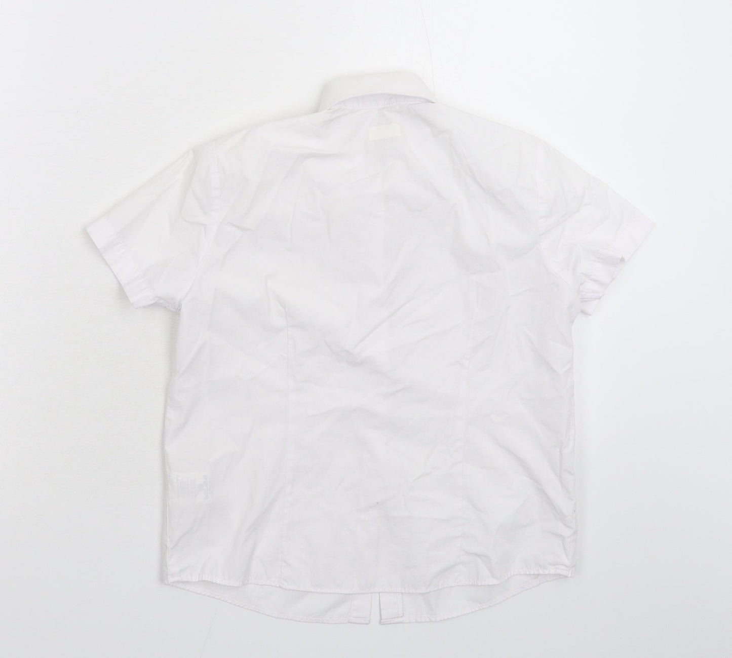 George Boys White   Basic Button-Up Size 7-8 Years