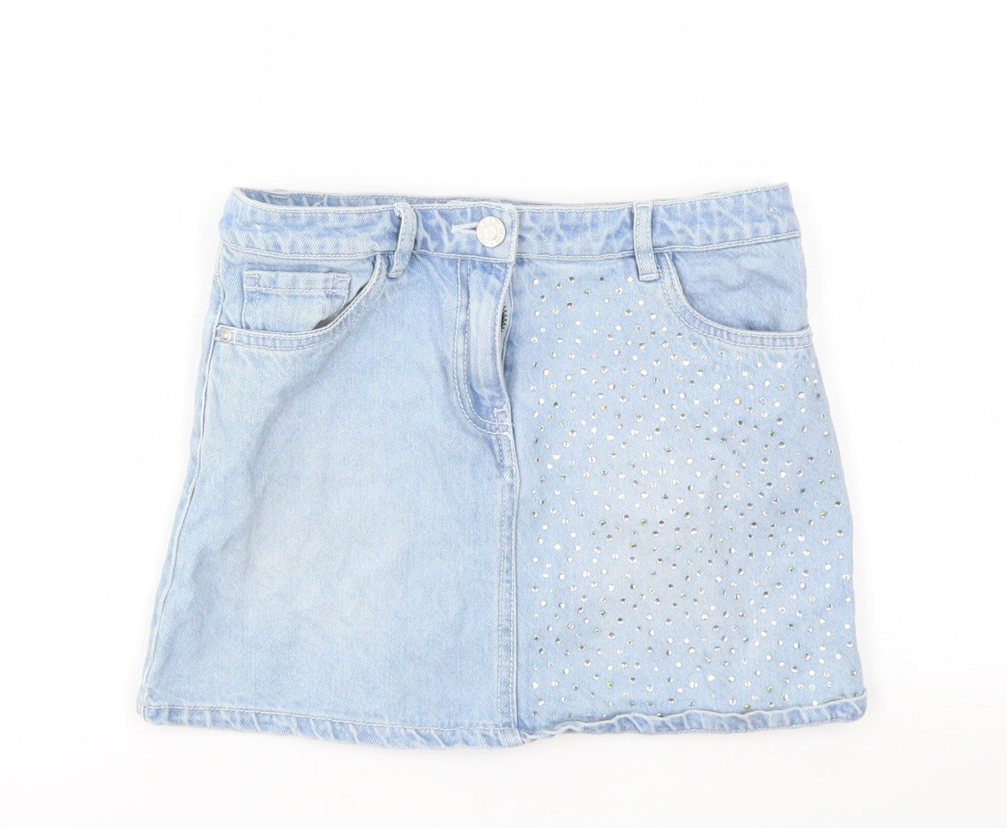 NEXT Girls Blue   A-Line Skirt Size 9 Years