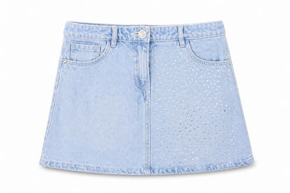 Next Girls Blue   A-Line Skirt Size 9 Years