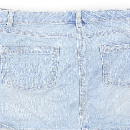 Next Girls Blue   A-Line Skirt Size 9 Years