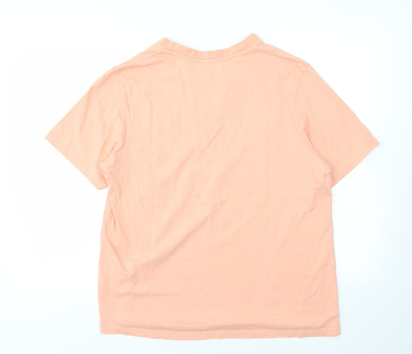 bpc Womens Orange   Basic T-Shirt Size M
