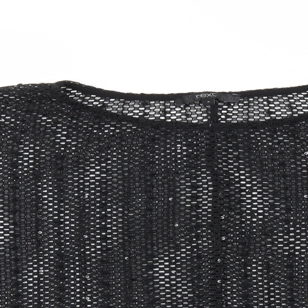 NEXT Womens Black   Basic T-Shirt Size 8