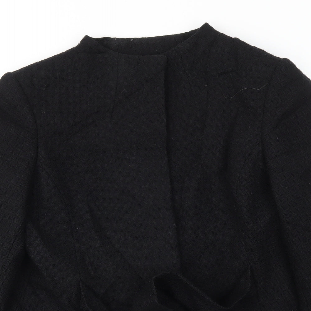 Debenhams Womens Black   Jacket Coat Size 14