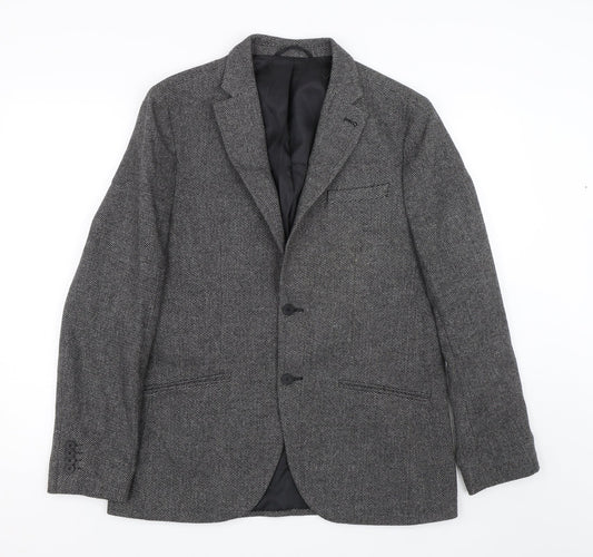 Debenhams Mens Grey   Jacket Suit Size 40