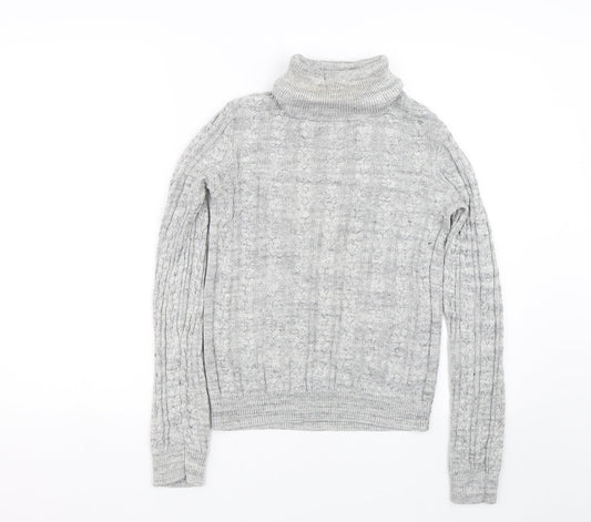H&M Womens Grey   Pullover Jumper Size S