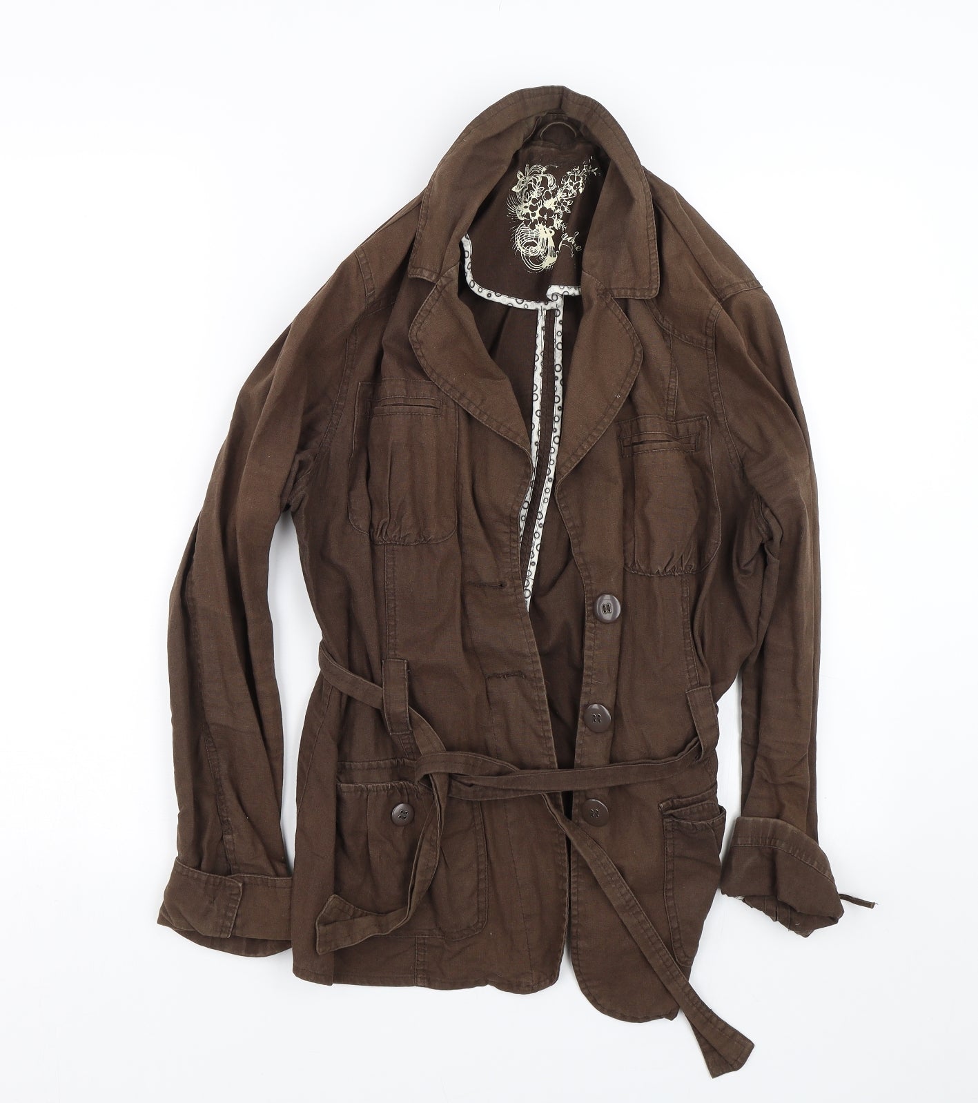 Cherokee Womens Brown   Jacket  Size 14