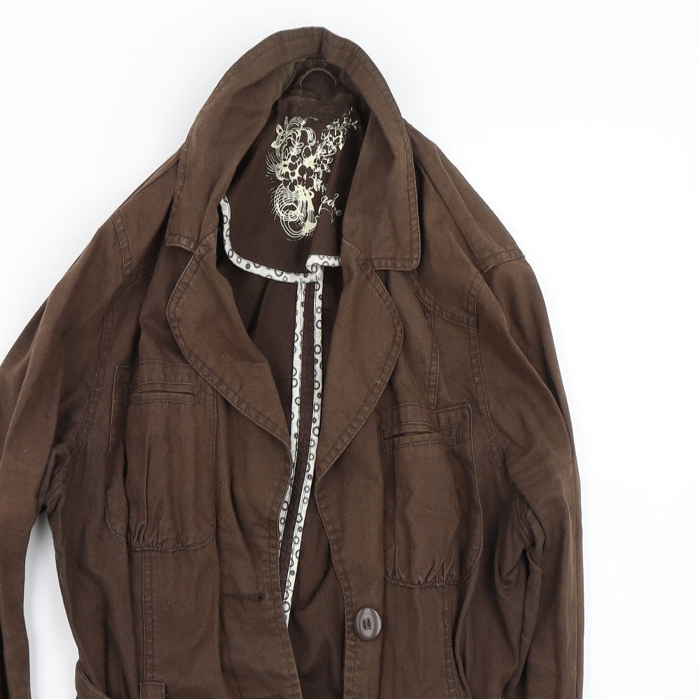 Cherokee Womens Brown   Jacket  Size 14