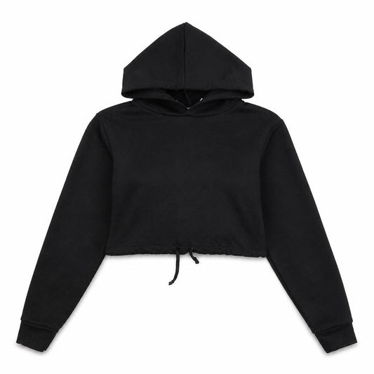Boohoo Womens Black   Pullover Hoodie Size 8