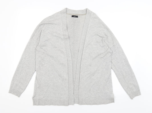 M&Co Womens Grey   Cardigan Jumper Size 14