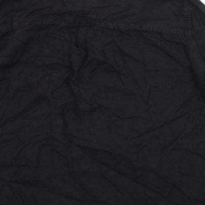 Weekend Womens Black   Basic Button-Up Size M