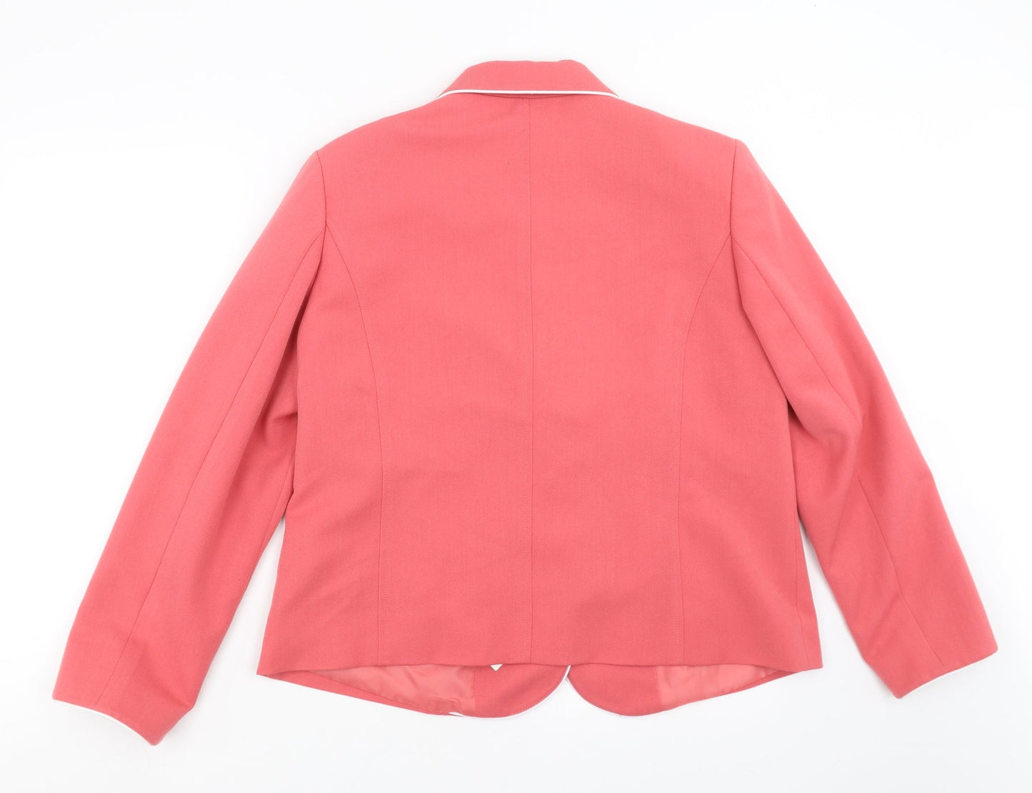 Essential Collection Womens Pink   Jacket Suit Jacket Size 14