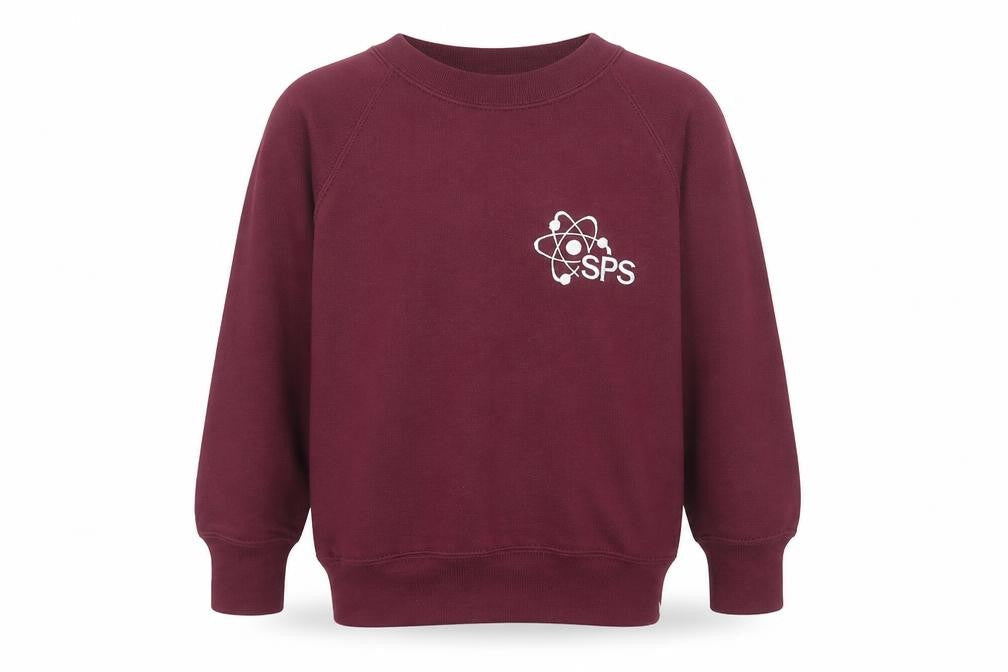 Russell Boys Purple   Pullover Sweatshirt Size 3-4 Years  - burgundy