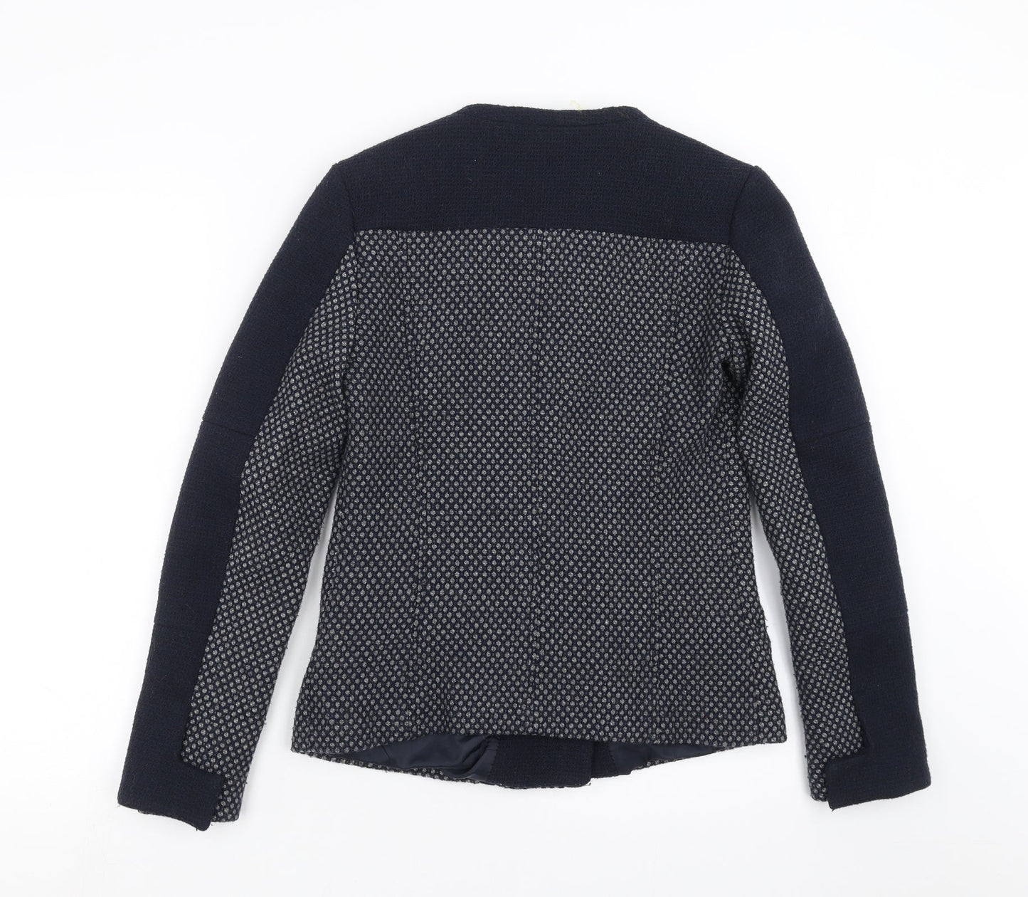 NEXT Womens Blue Geometric  Jacket  Size 8