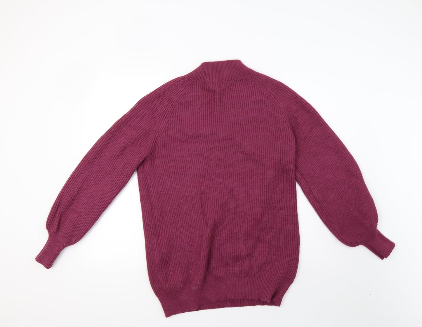 NEXT Womens Purple  Knit Pullover Sweatshirt Size M
