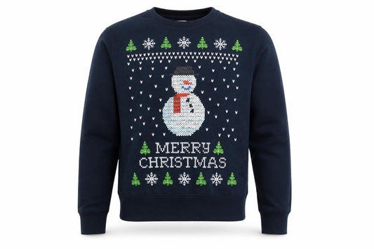 Cedar Wood State Mens Blue   Pullover Sweatshirt Size M  - Christmas