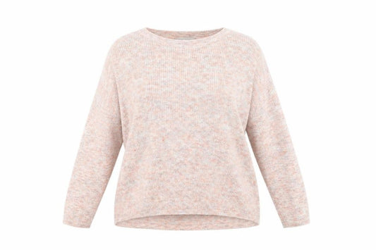 morrisons Womens Pink  Knit Pullover Sweatshirt Size 18