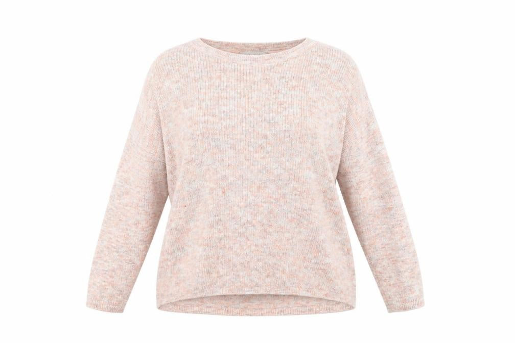 morrisons Womens Pink  Knit Pullover Sweatshirt Size 18