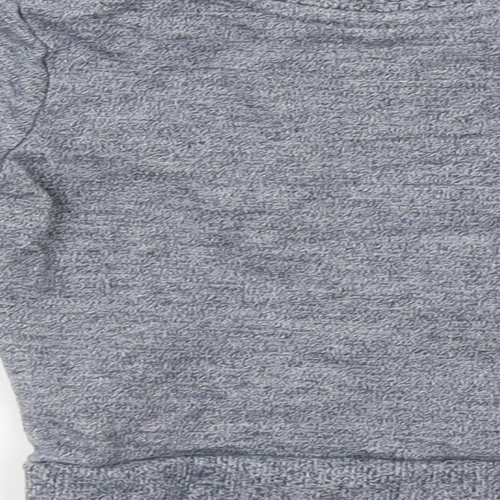 mini rebel Girls Grey   Pullover Jumper Size 12-18 Months