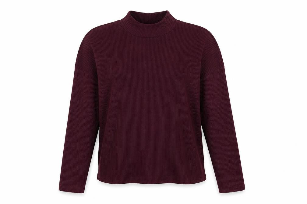 H&M Womens Purple  Knit Pullover Sweatshirt Size M