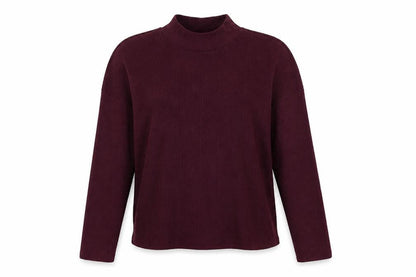 H&M Womens Purple  Knit Pullover Sweatshirt Size M