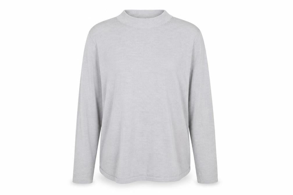 Marks & Spencer Womens Grey  Knit Pullover Sweatshirt Size 22  - 46inch
