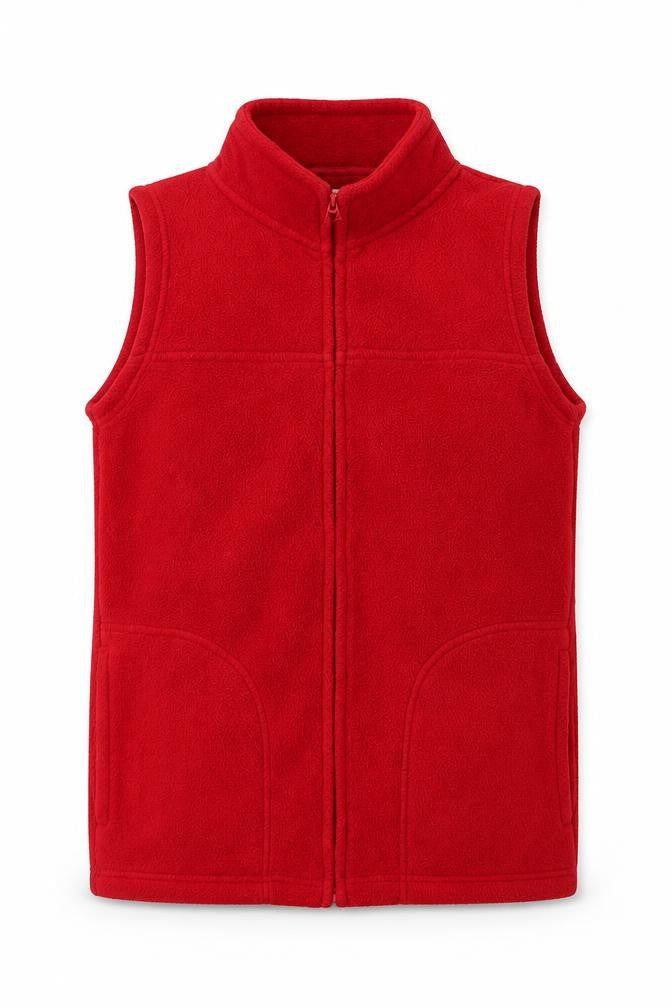 EWM Womens Red  Fleece Full Zip Jumper Size S