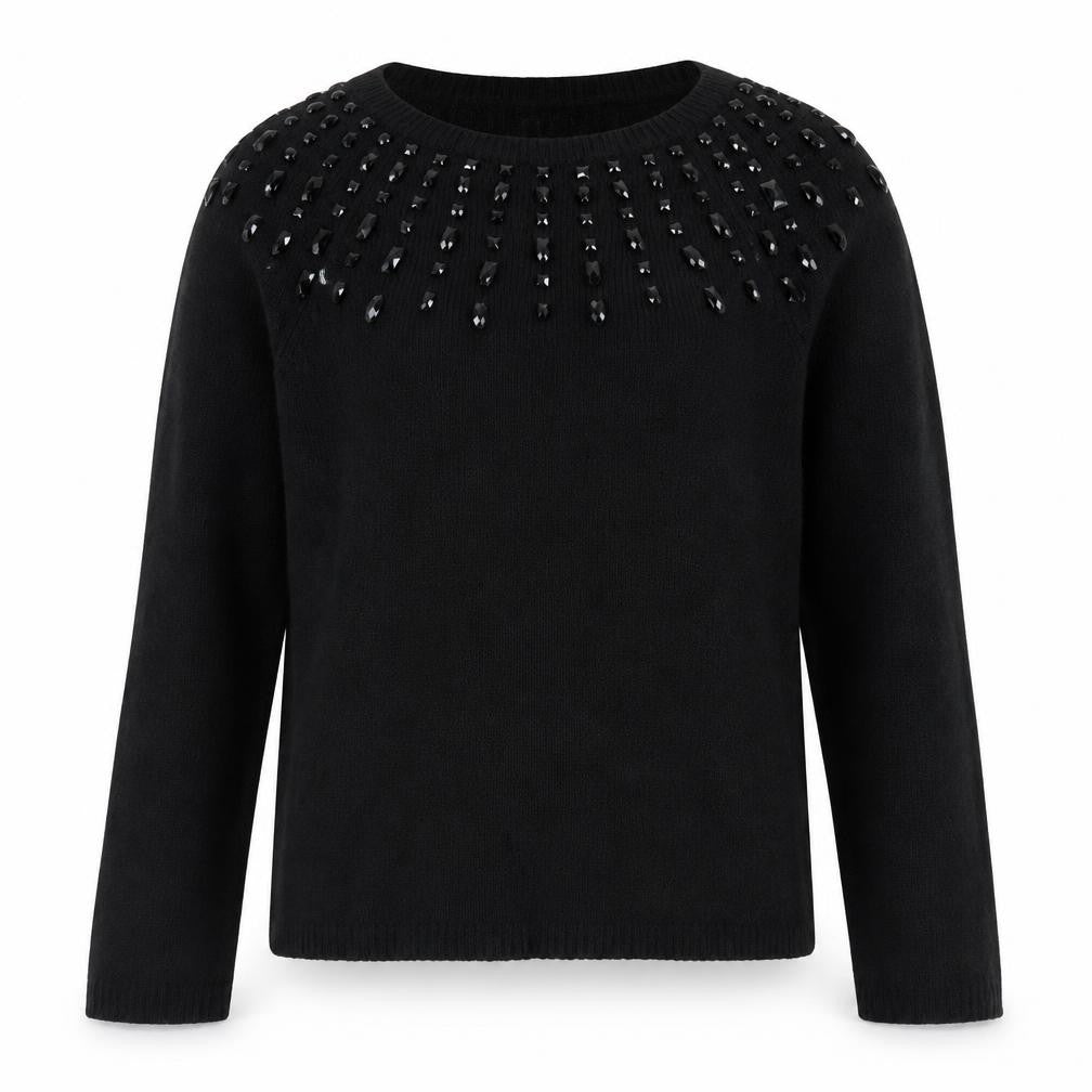 Marks & Spencer Womens Black   Pullover Jumper Size 8