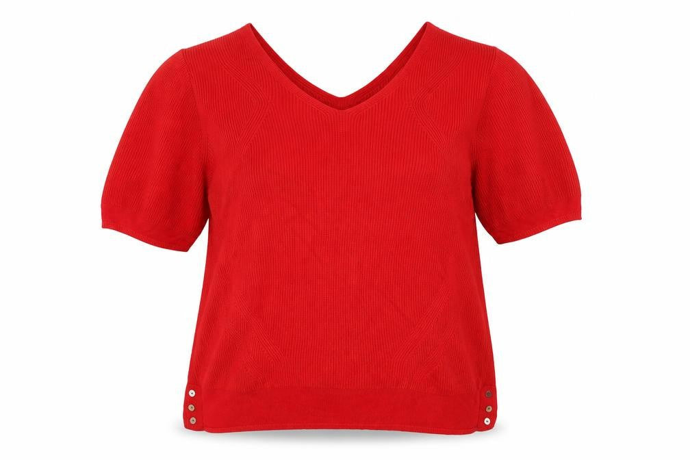 Marks & Spencer Womens Red   Pullover Jumper Size 18