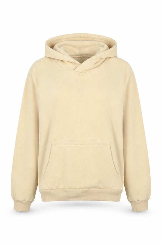 Nasty Gal Womens Beige   Pullover Hoodie Size 6