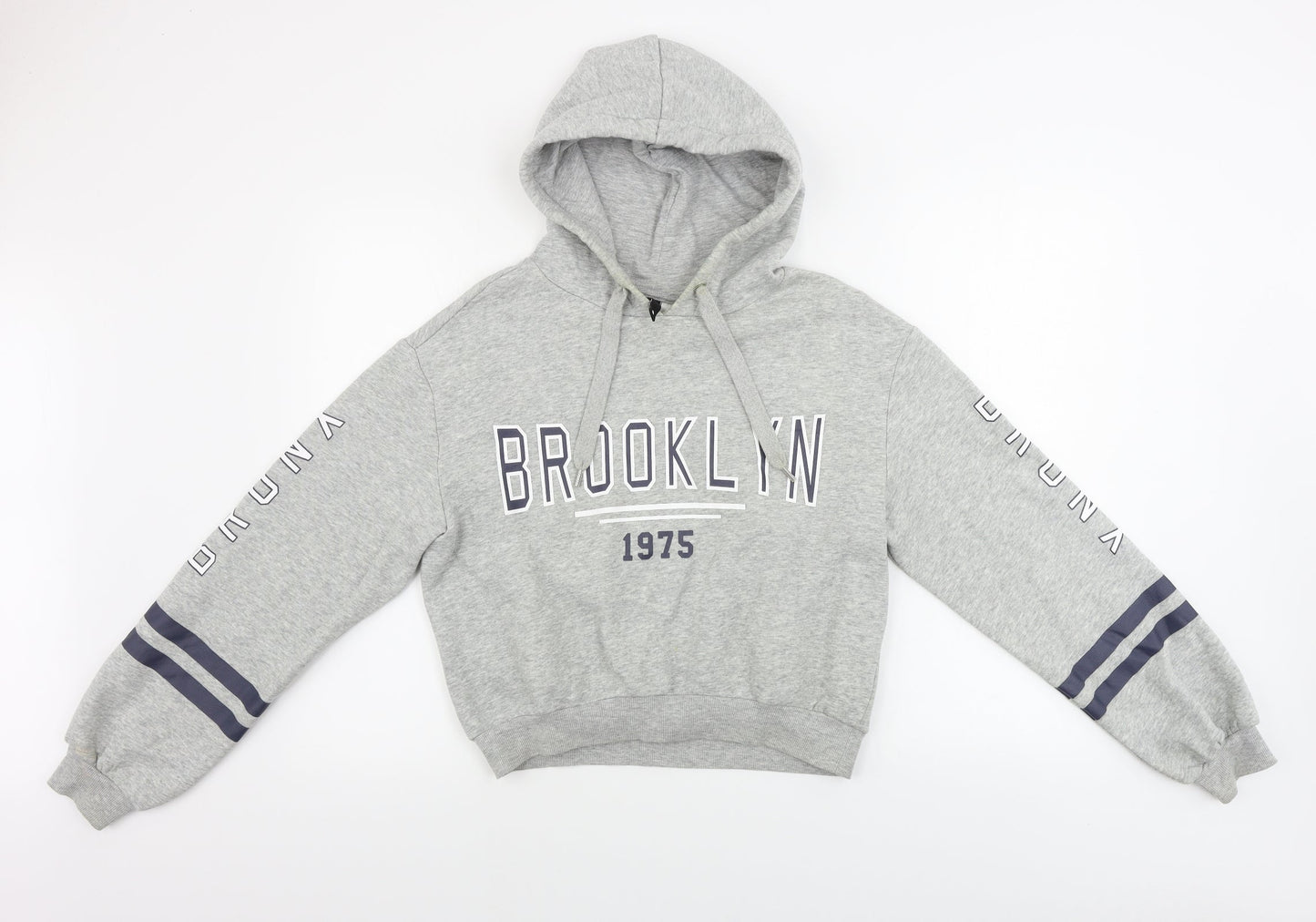 H&M  Womens Grey   Pullover Hoodie Size S