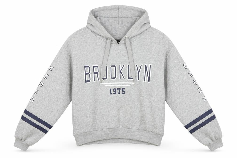 H&M  Womens Grey   Pullover Hoodie Size S
