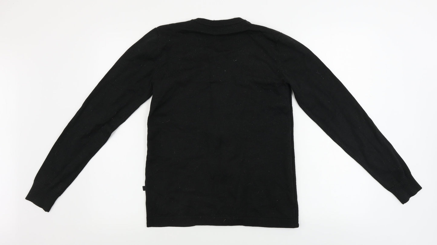 Dimensions  Womens Black   Jacket Coat Size S