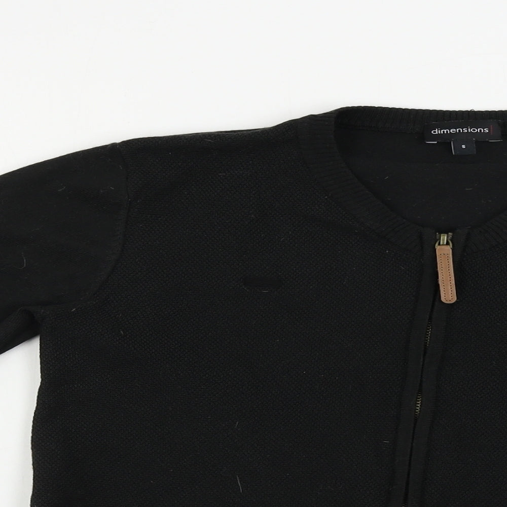 Dimensions  Womens Black   Jacket Coat Size S