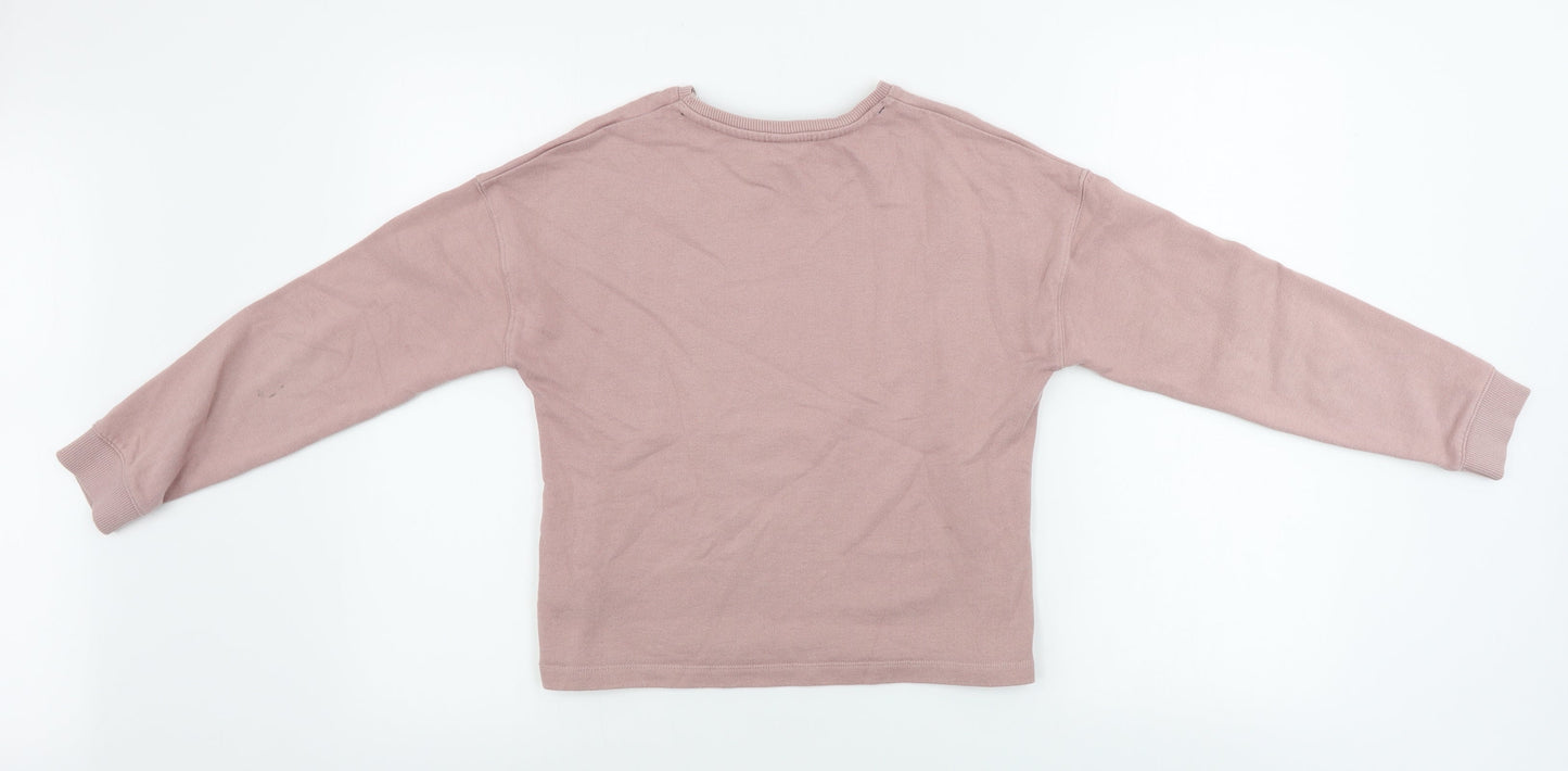 TU Girls Pink   Pullover Jumper Size 12 Years