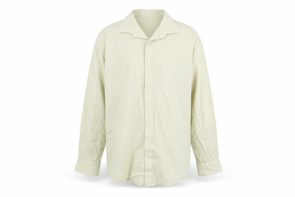 Piscador  Mens Beige    Button-Up Size 17