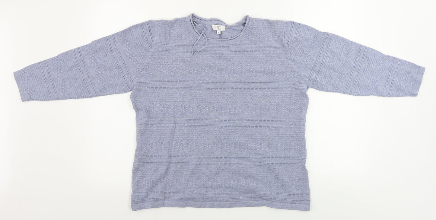 Country Casuals  Womens Blue   Pullover Jumper Size M