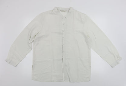 JFW Womens Beige   Basic Blouse Size 16